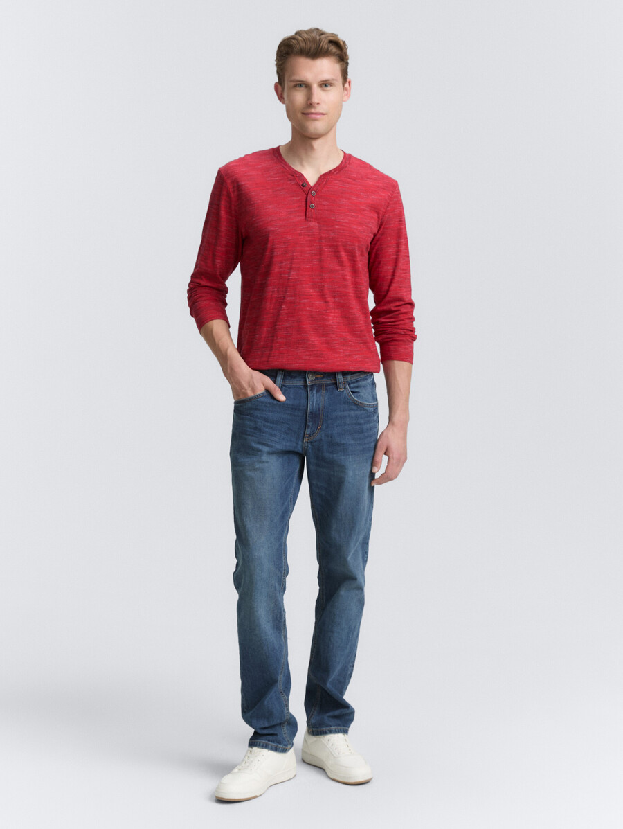 chemise à manches longues serafino