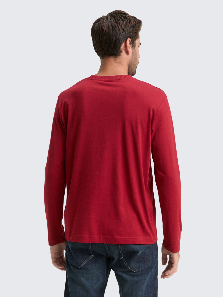 chemise à manches longues imprimée