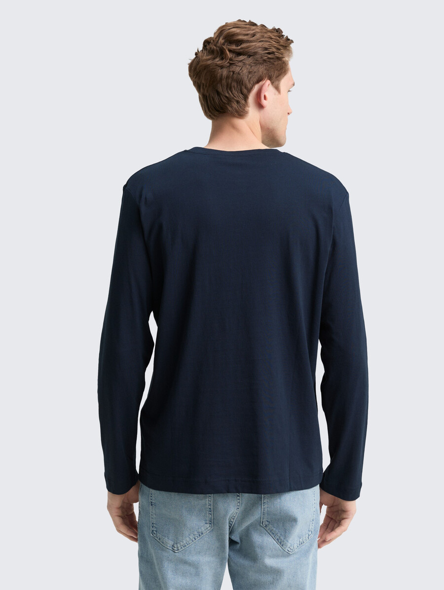 chemise à manches longues imprimée