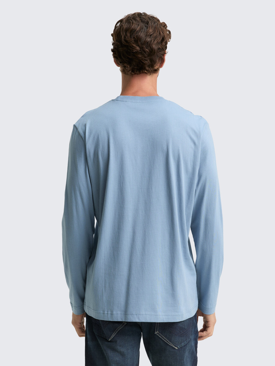 chemise à manches longues imprimée