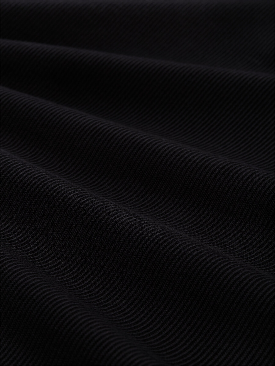 chemise à manches longues troyer à texture côtelée