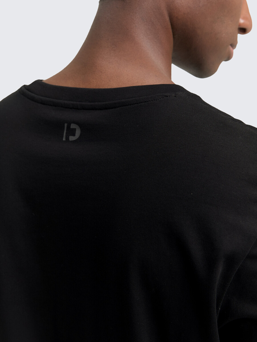 chemise basique à manches longues en coton