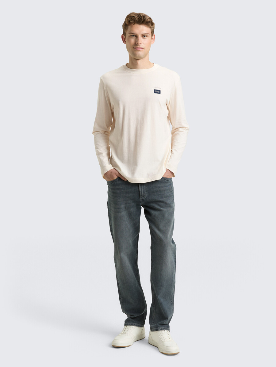 chemise à manches longues en coton