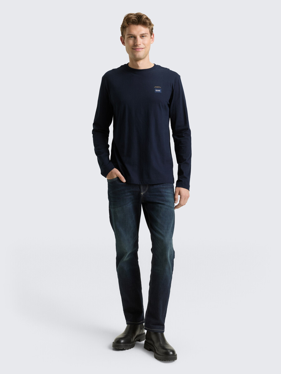 chemise à manches longues en coton