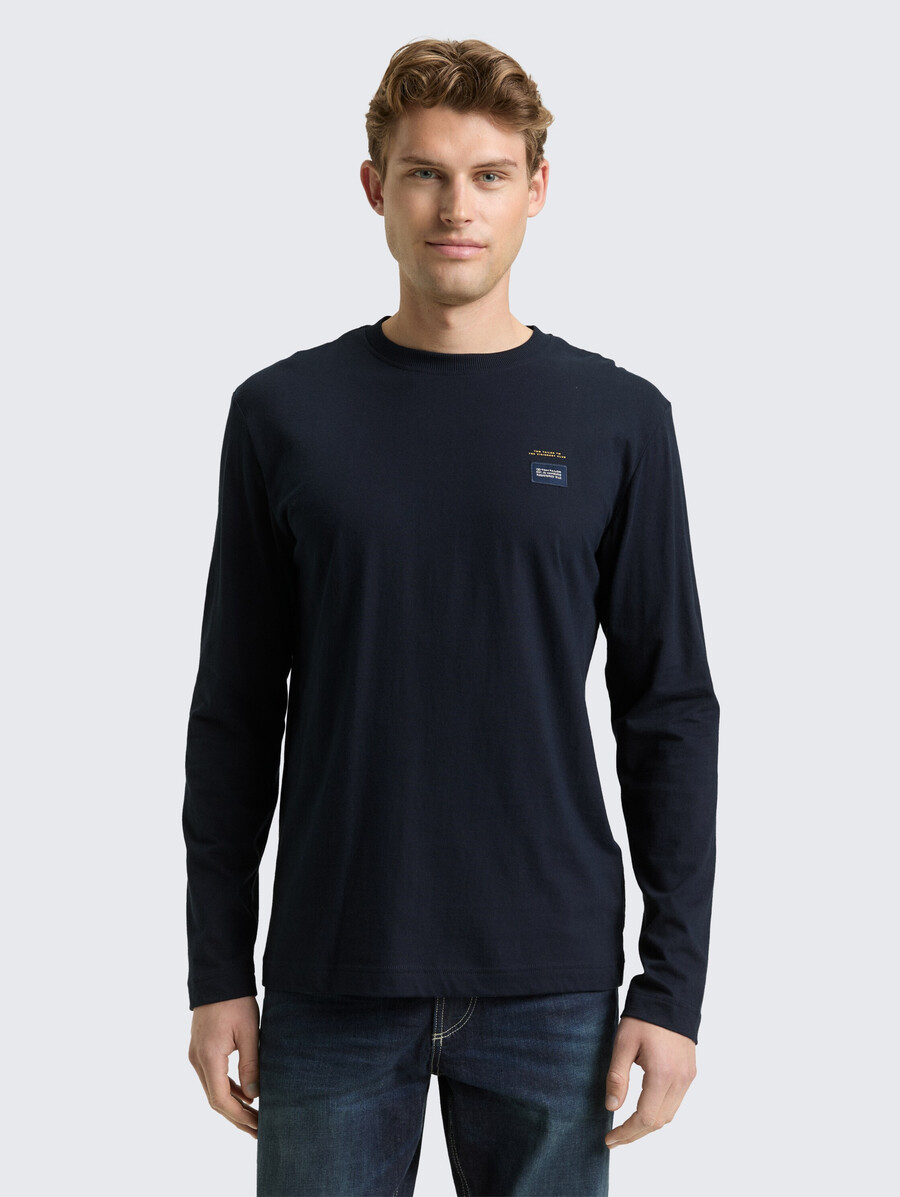 chemise à manches longues en coton