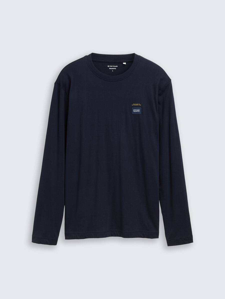 chemise à manches longues en coton