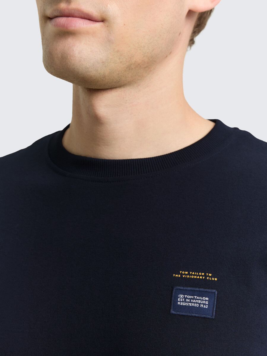 chemise à manches longues en coton