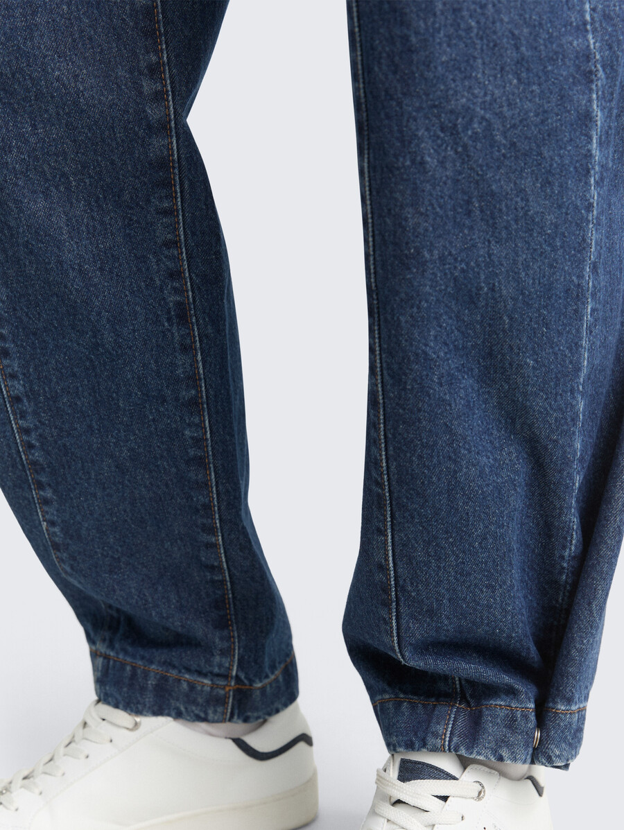 jean ttadea barrel avec ouverture de jambe ajustable