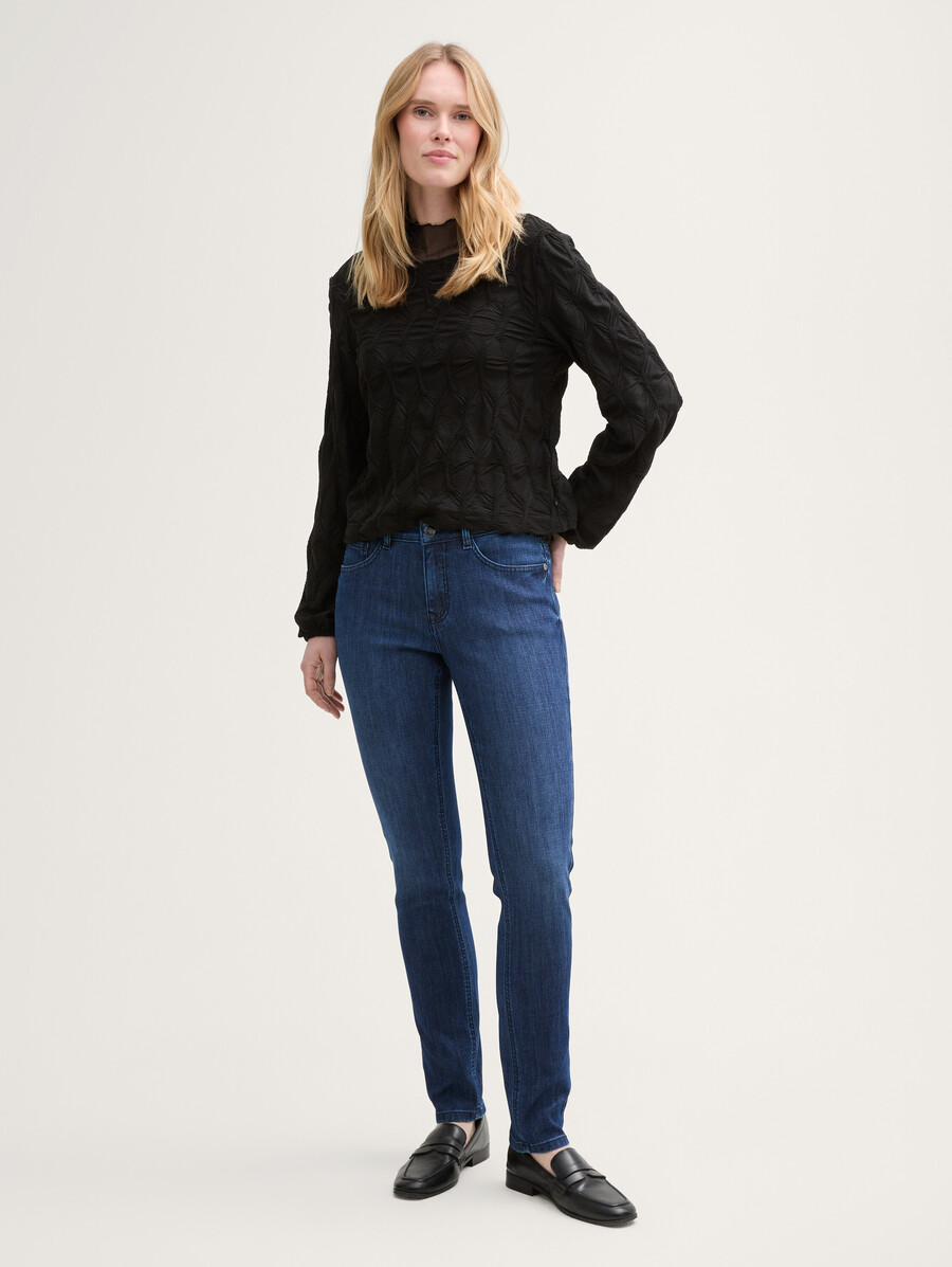 jean slim ttalexa à effet pailleté