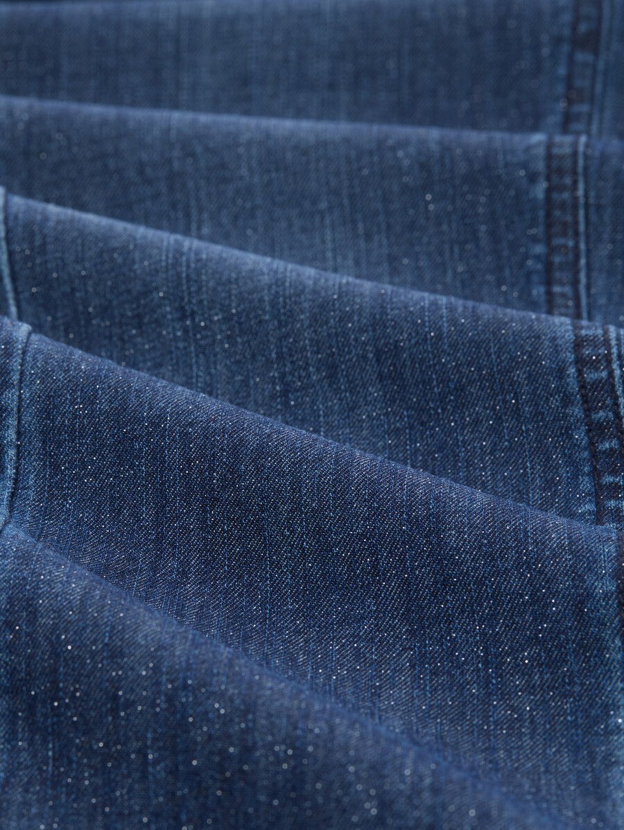 jean slim ttalexa à effet pailleté