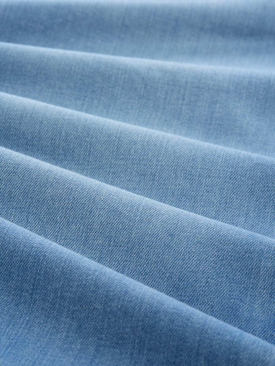 jean culotte à patte de boutonnage