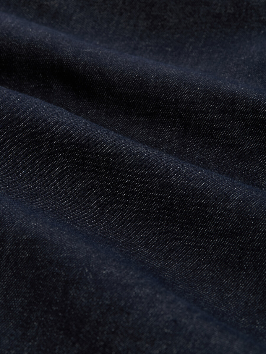 jean culotte à patte de boutonnage