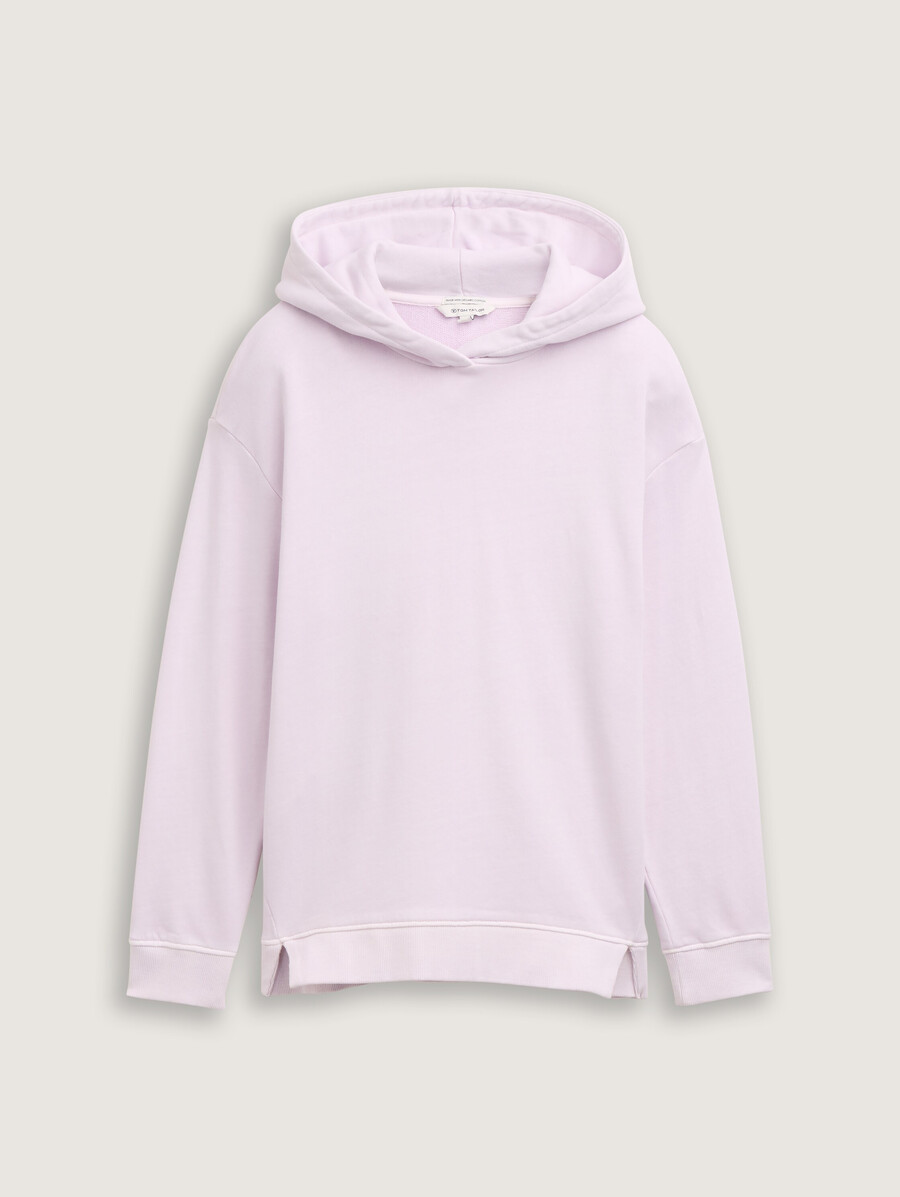 sweat à capuche oversize avec imprimé au dos