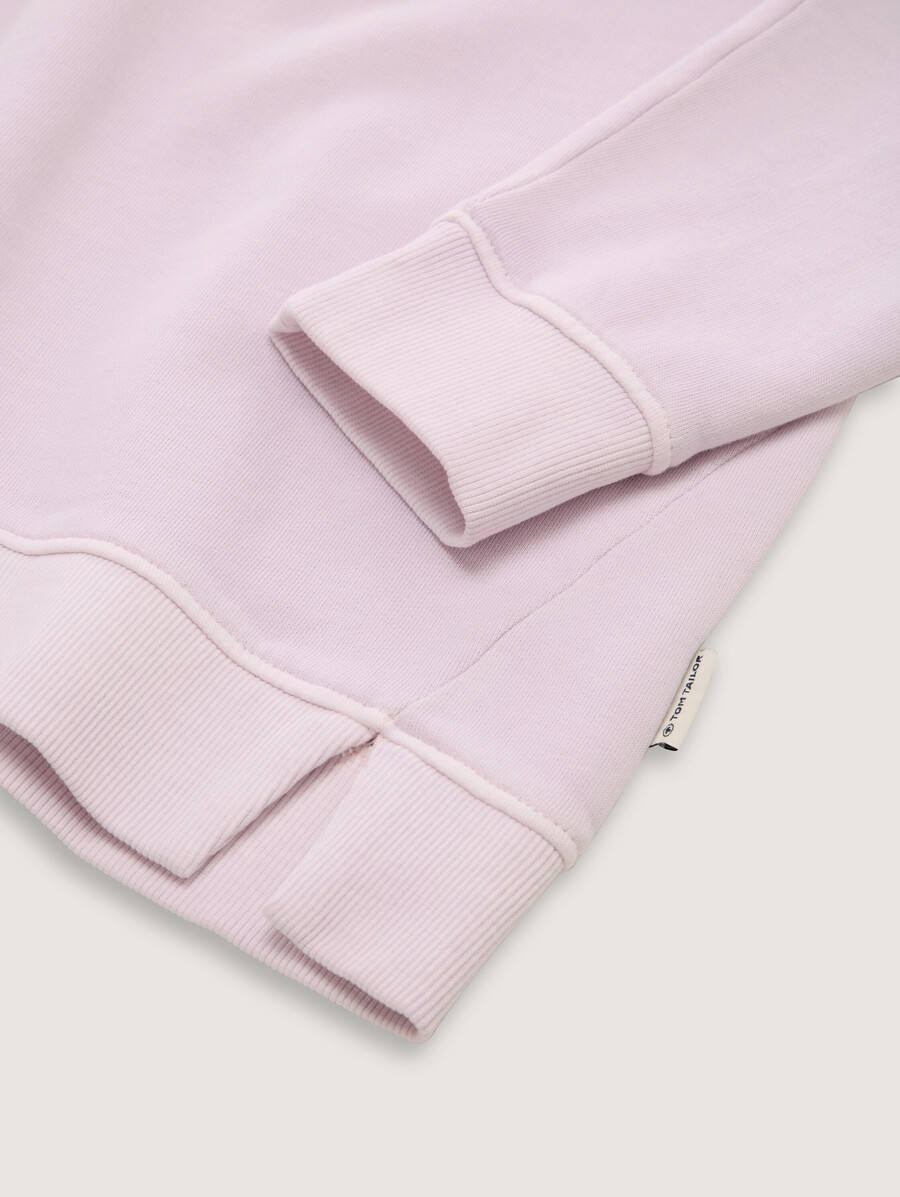 sweat à capuche oversize avec imprimé au dos