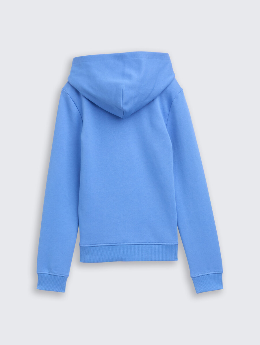 sweat à capuche imprimé avec logo