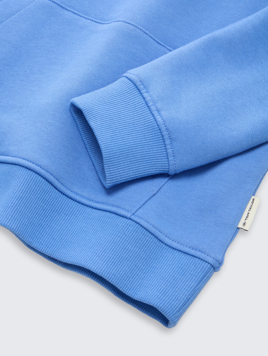 sweat à capuche imprimé avec logo