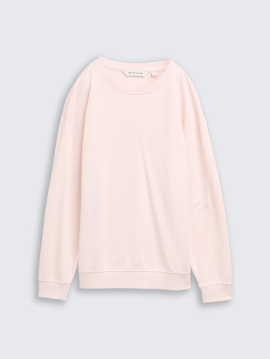 sweat-shirt oversize avec imprimé au dos