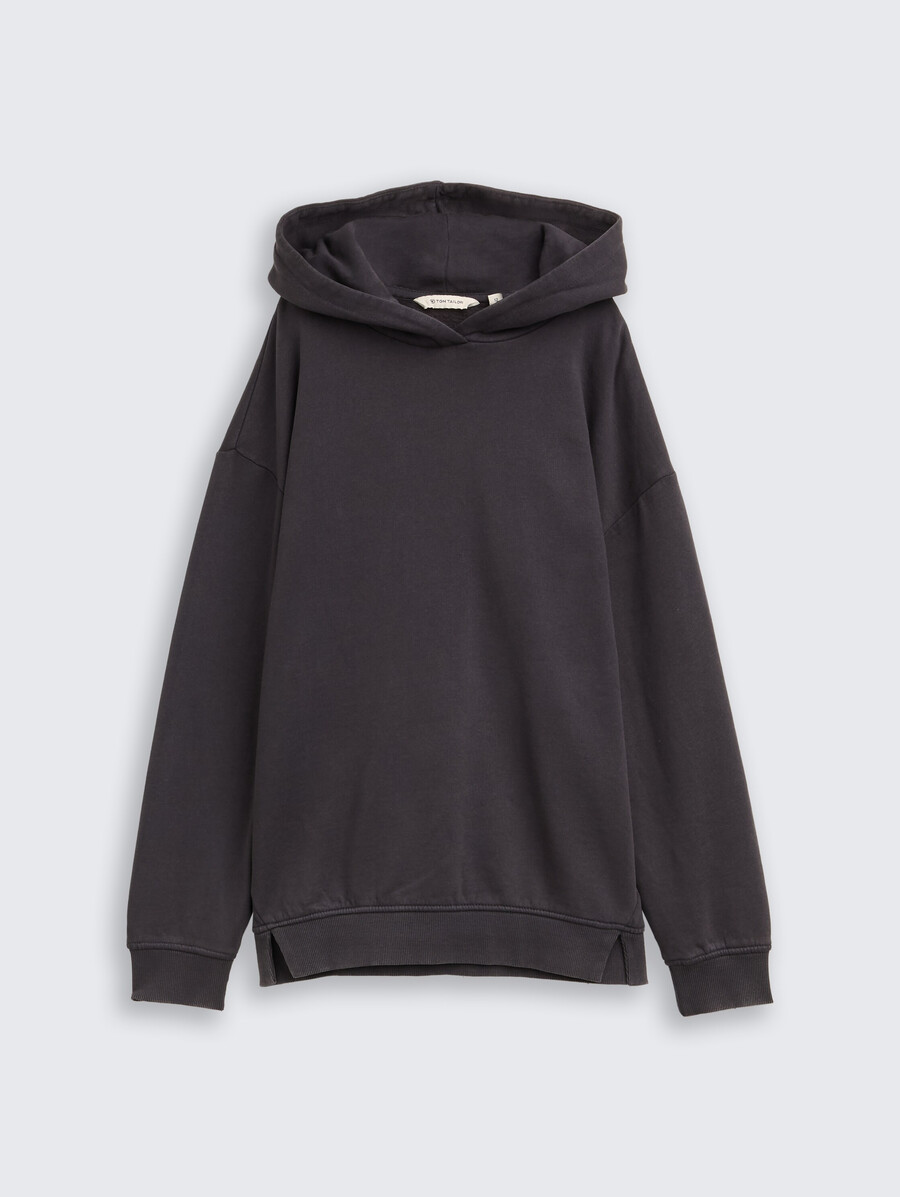 sweat à capuche oversize avec imprimé au dos