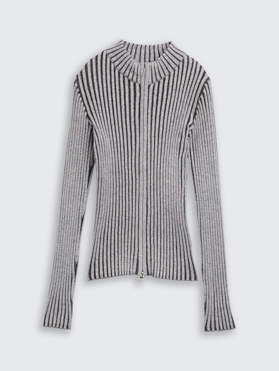 gilet zippé
