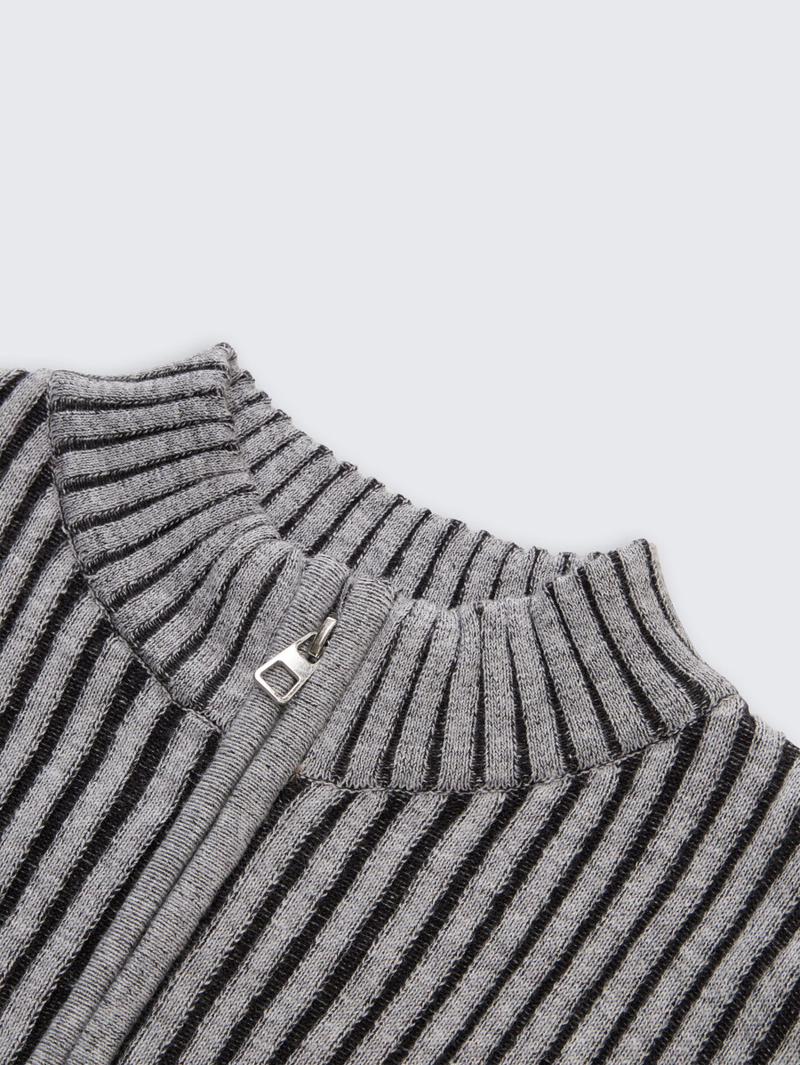 gilet zippé