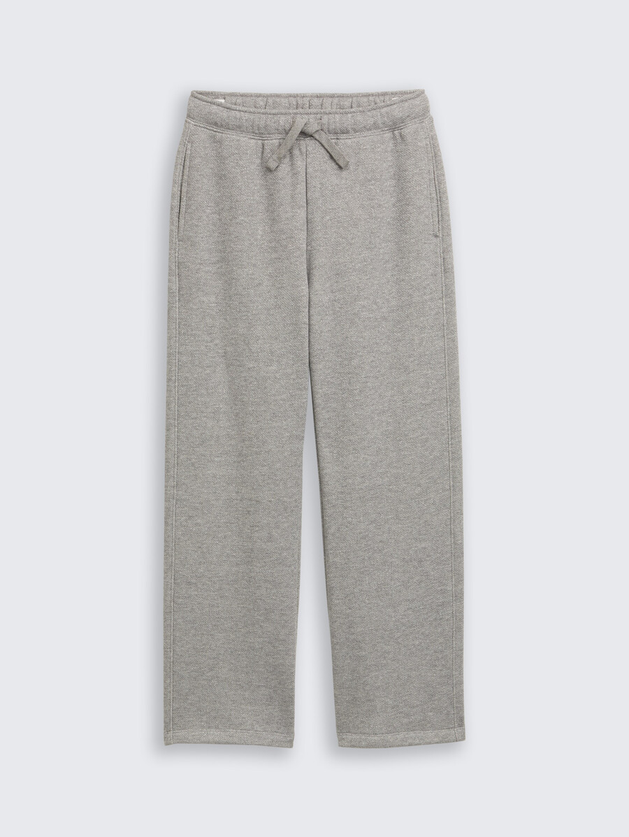 pantalon à jambes larges à effet pailleté