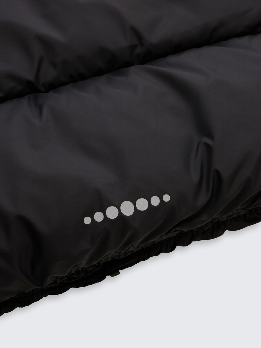 gilet matelassé à capuche