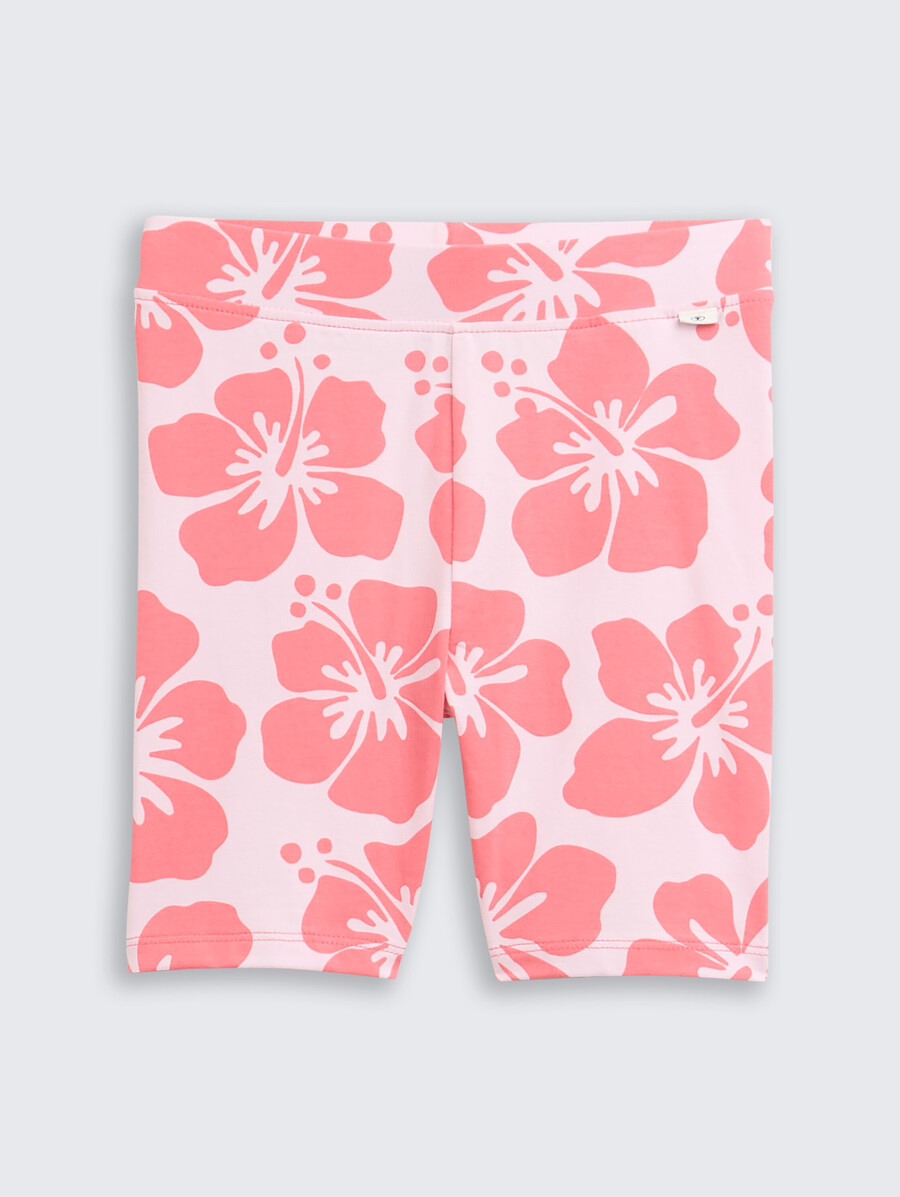 short de cyclisme à motif floral