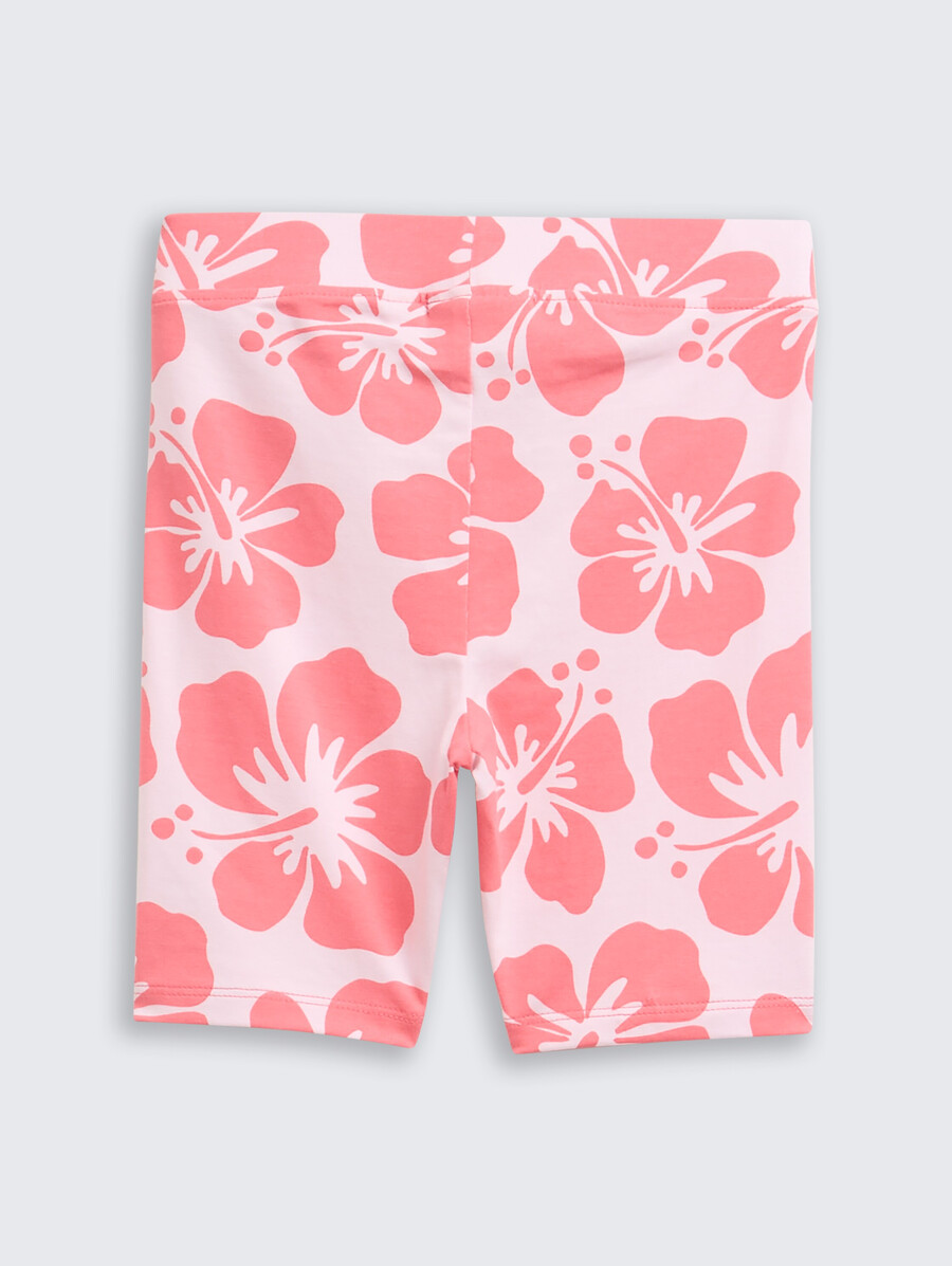 short de cyclisme à motif floral