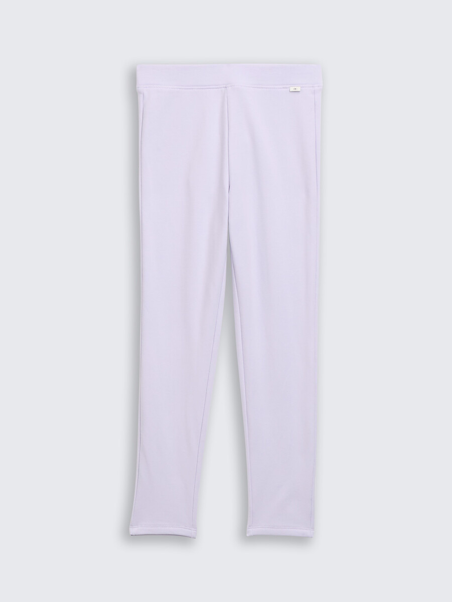 leggings basiques avec doublure douce