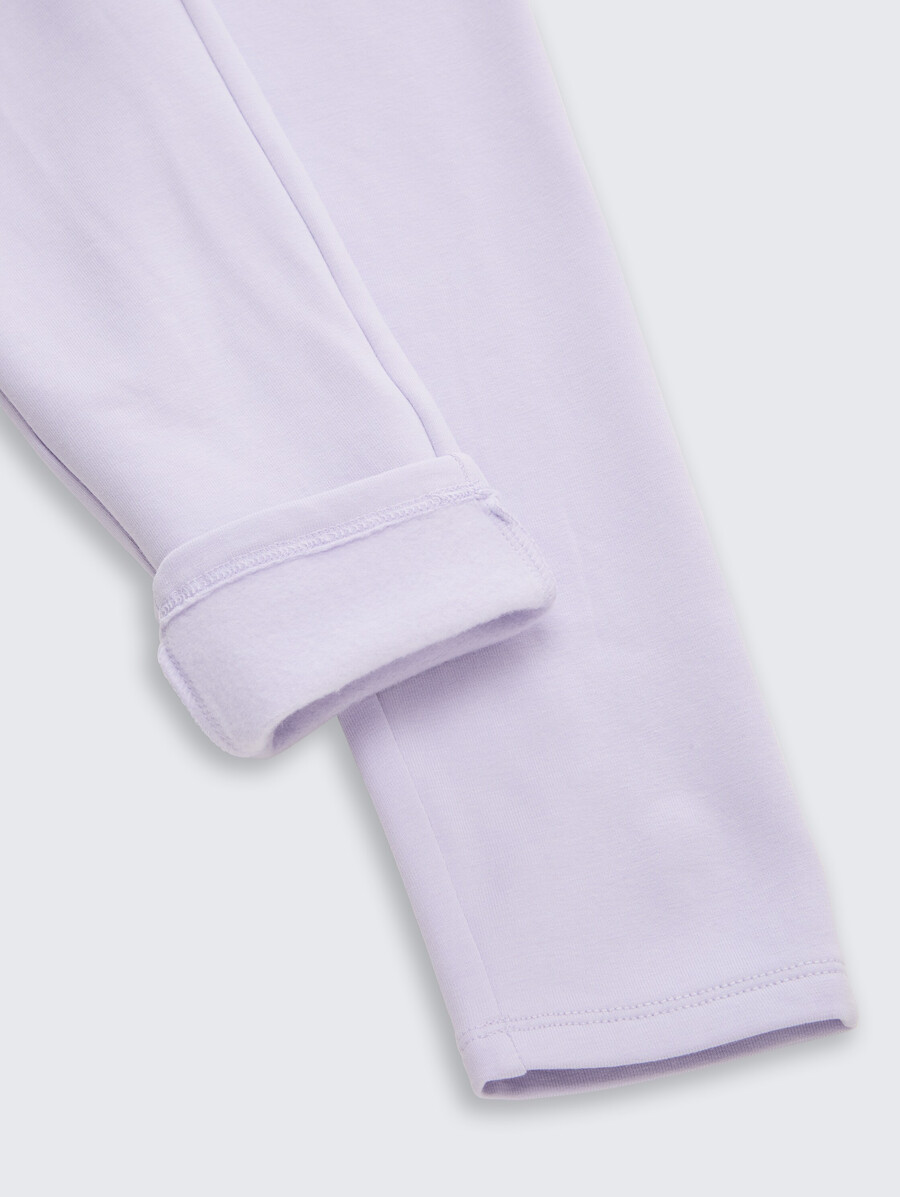 leggings basiques avec doublure douce