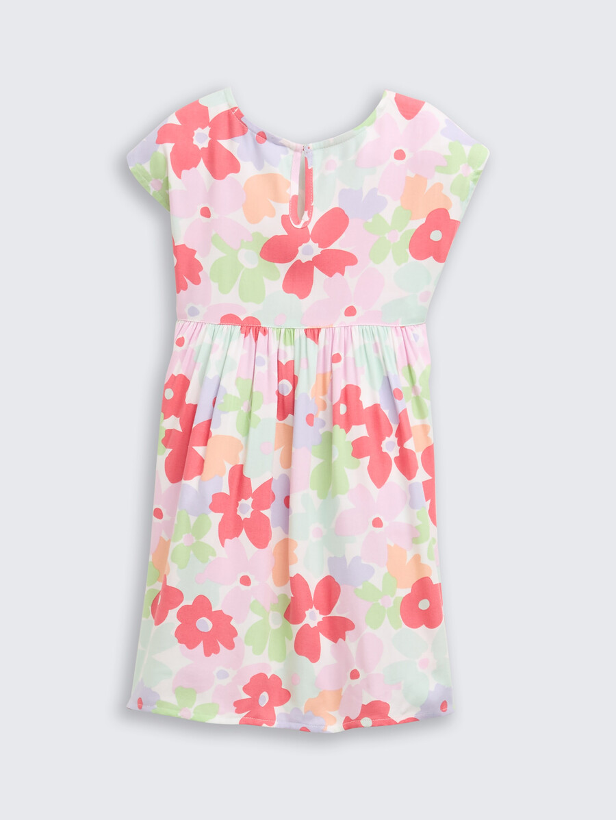 robe courte à poches fendues