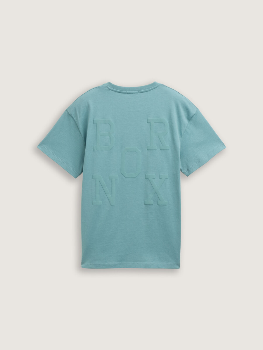 t-shirt oversize avec impression au dos