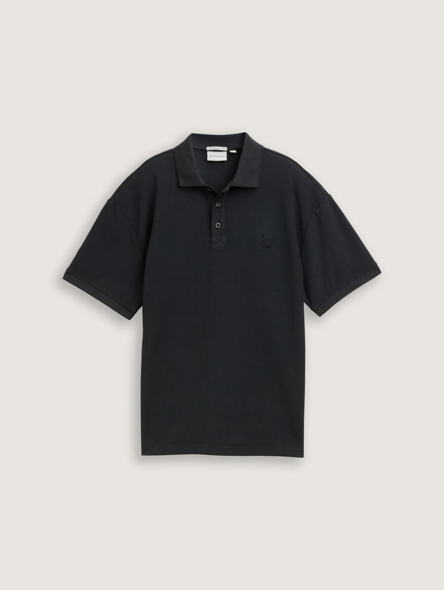 polo oversize avec logo