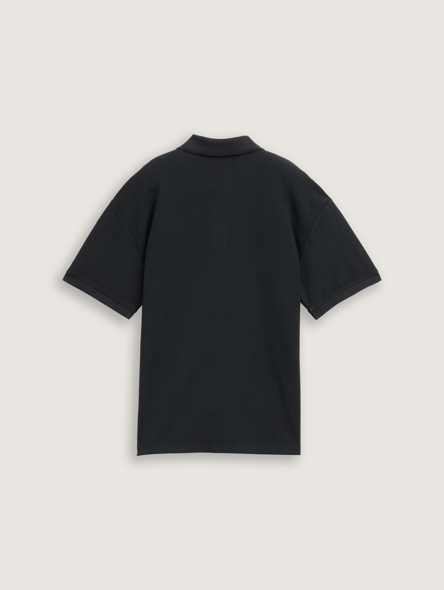 polo oversize avec logo