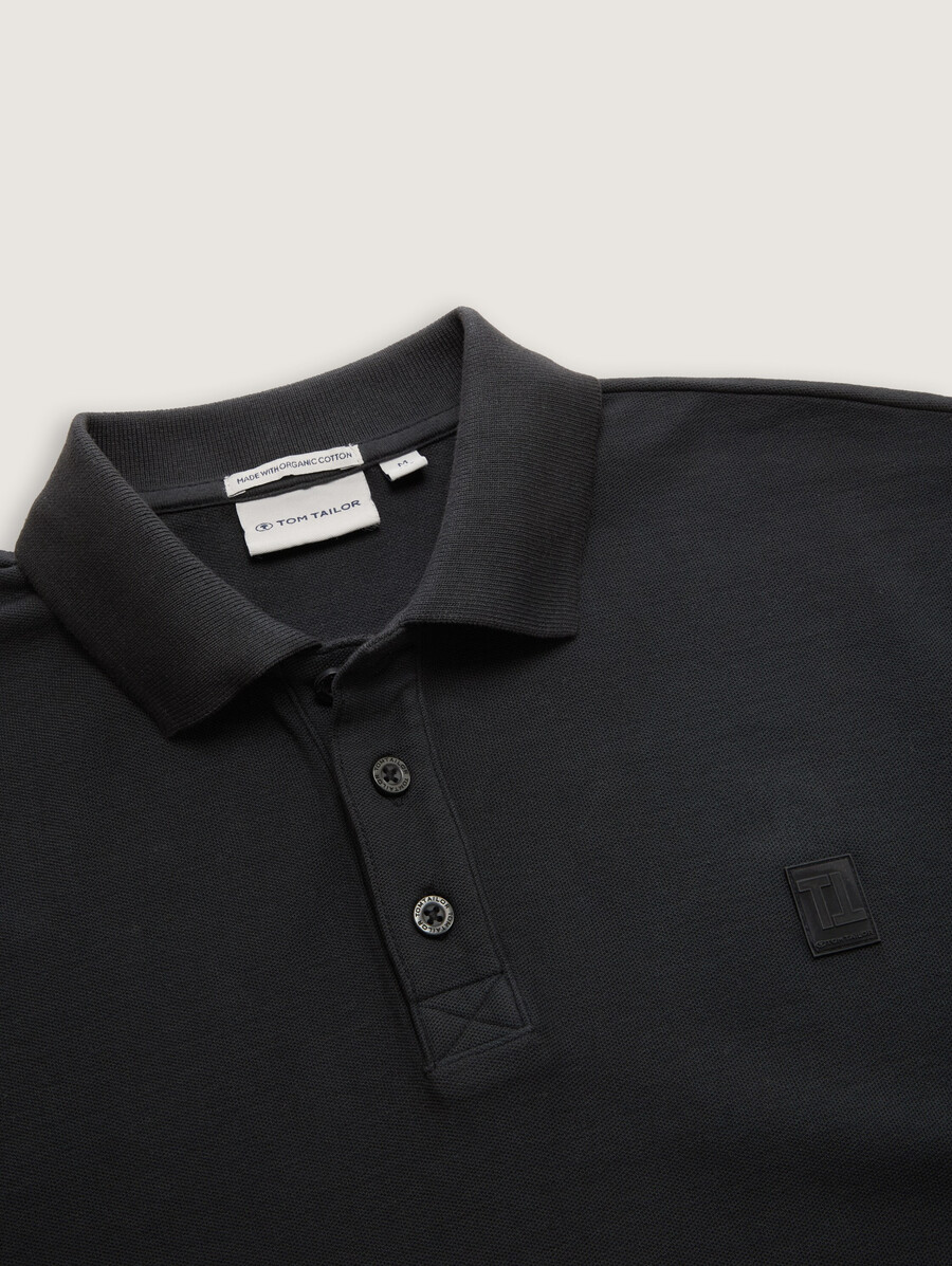 polo oversize avec logo