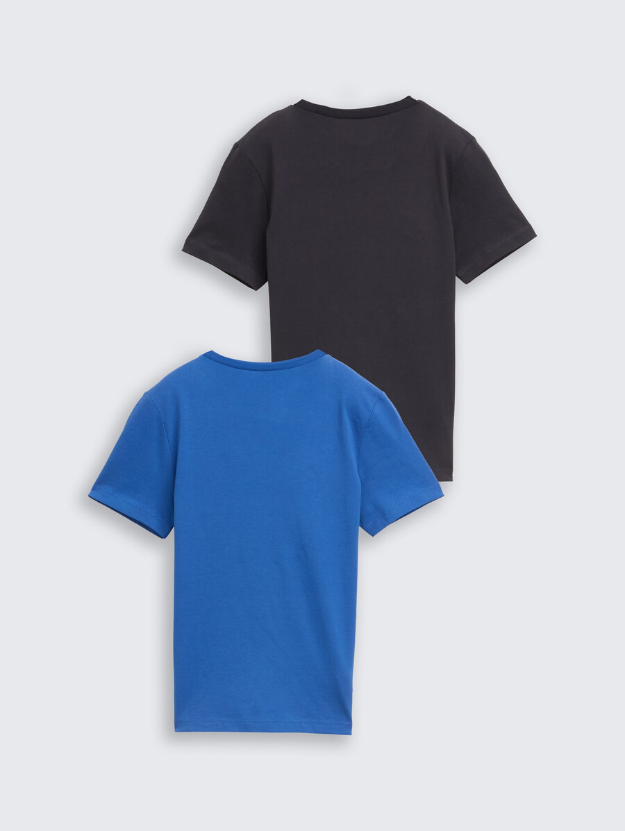 t-shirts slim fit lot de 2