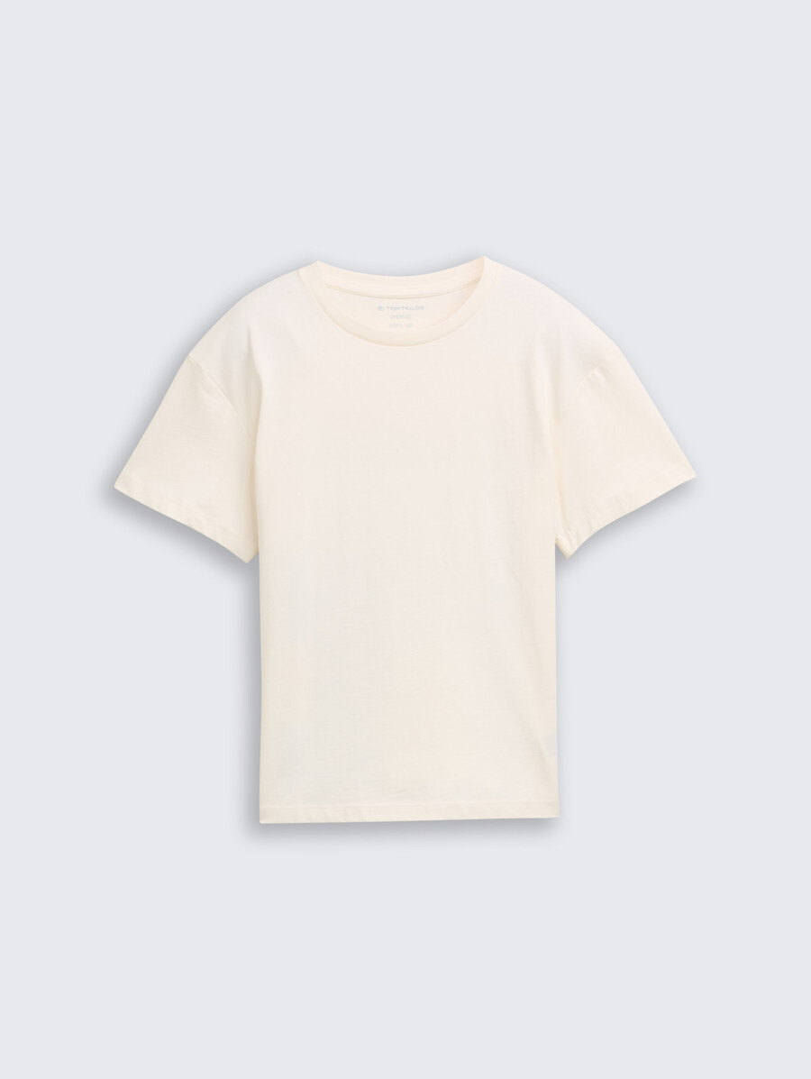 t-shirt oversize avec impression au dos