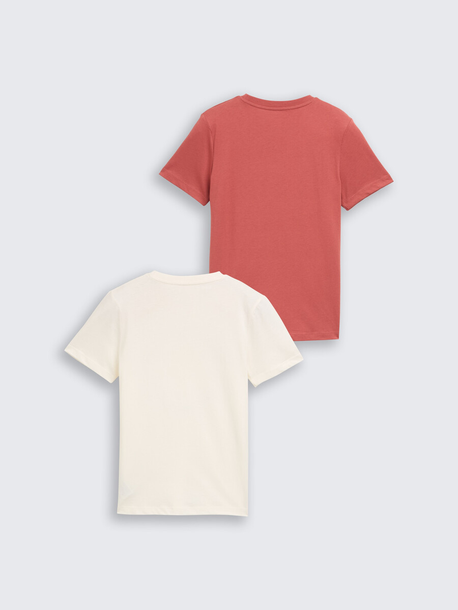 t-shirts slim fit lot de 2