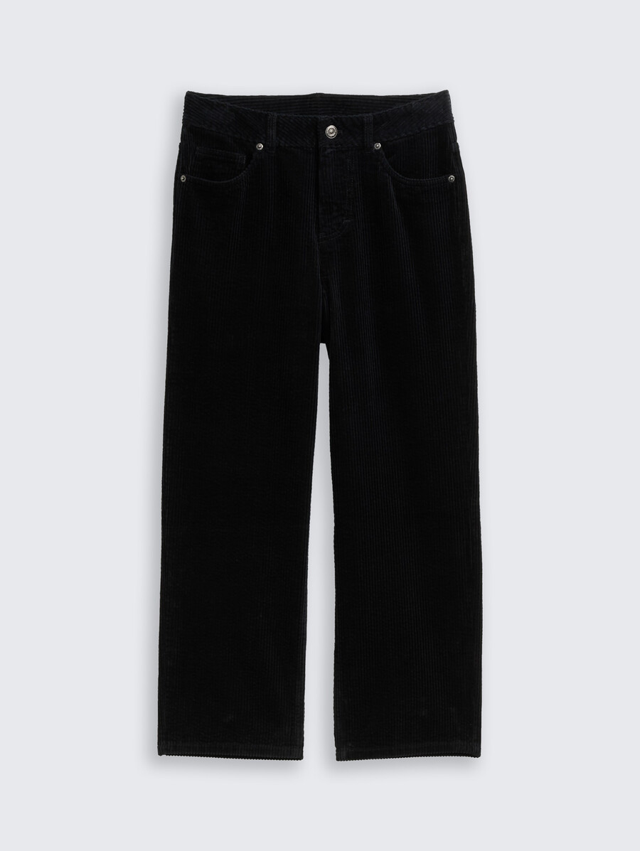 pantalon en velours côtelé ample