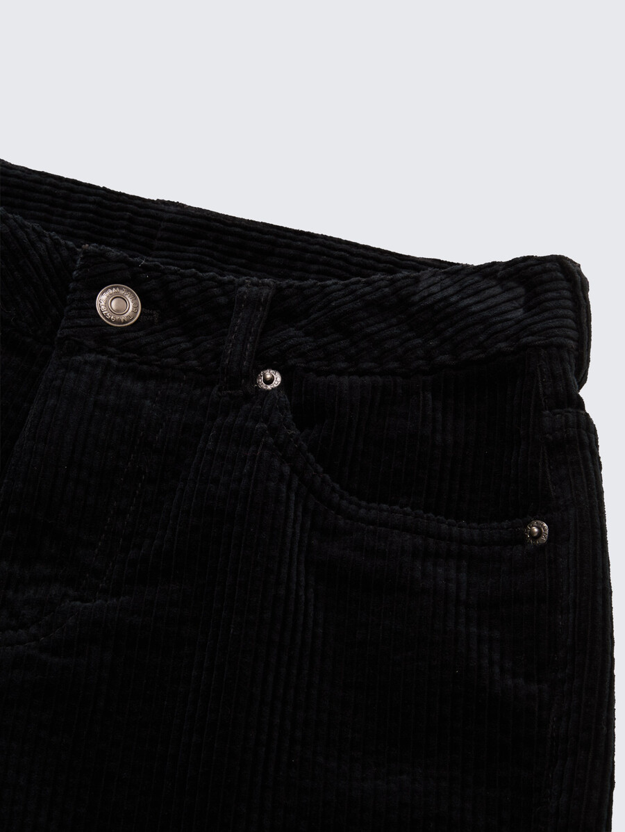 pantalon en velours côtelé ample