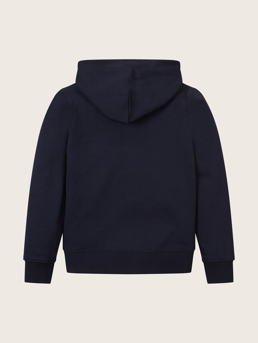 veste sweat-shirt à capuche imprimée