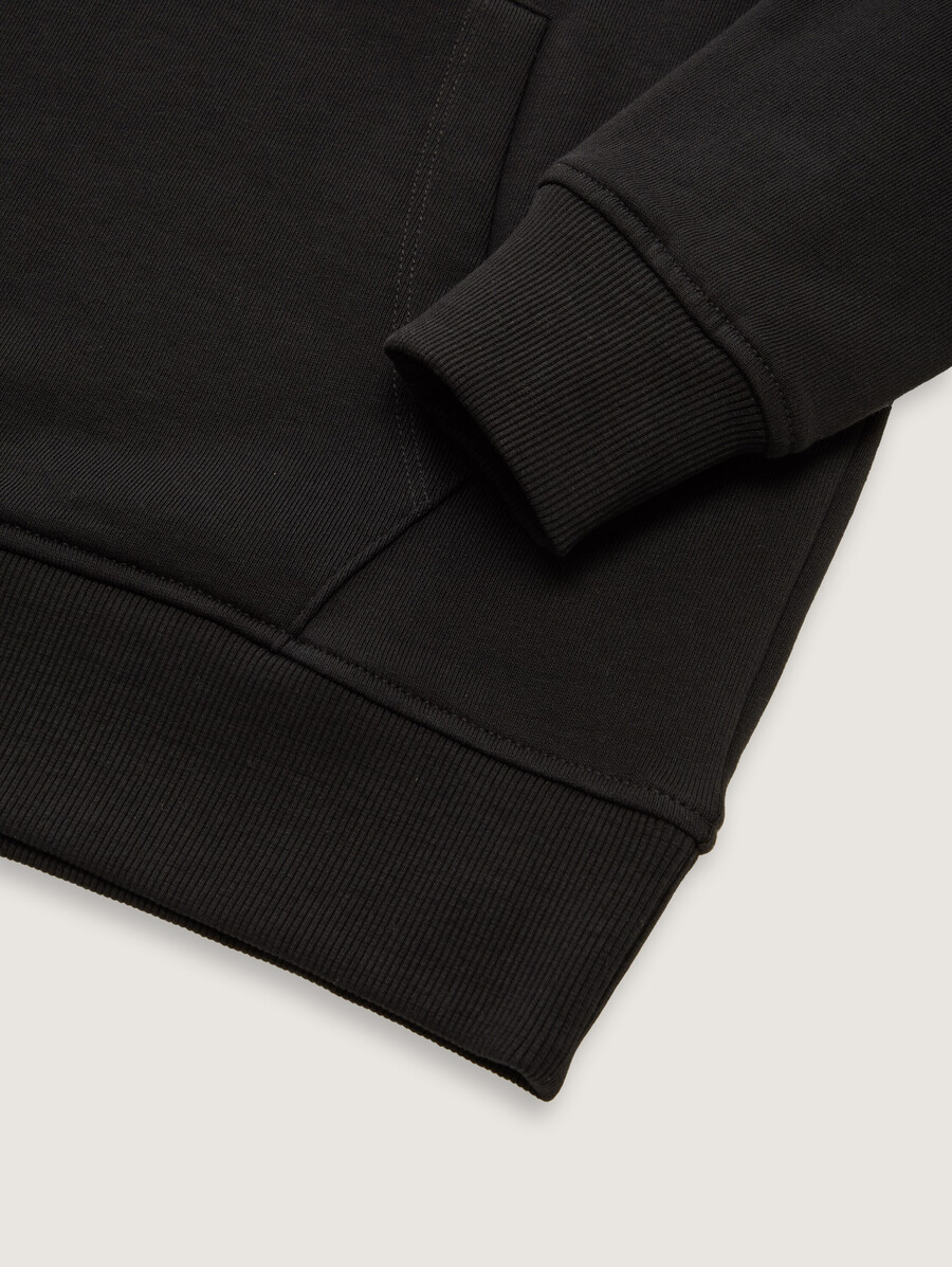 sweat à capuche avec impression au dos