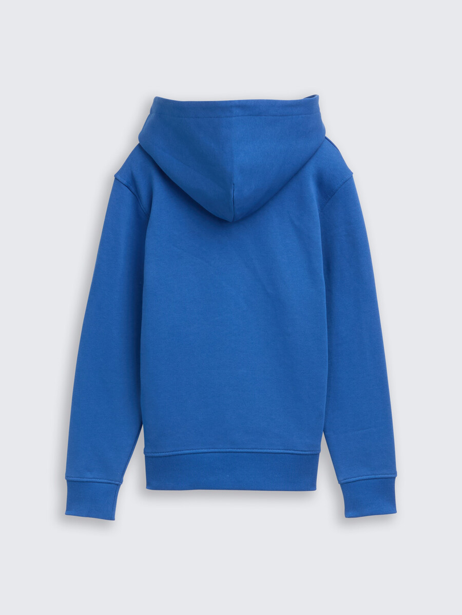 sweat à capuche imprimé avec logo