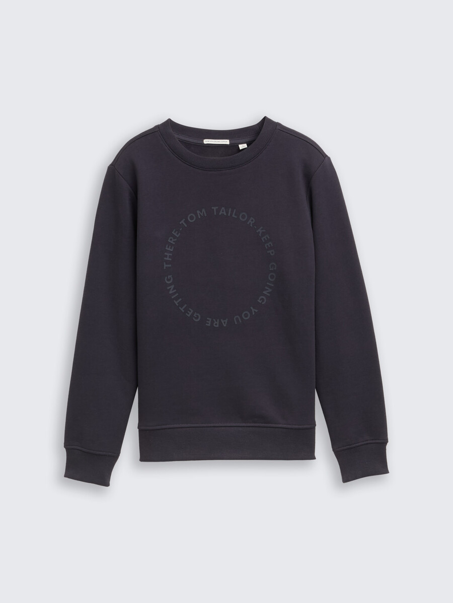 sweat-shirt à motif imprimé