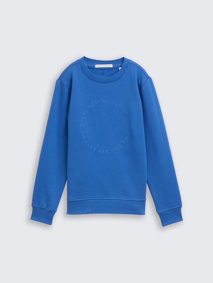 sweat-shirt à motif imprimé