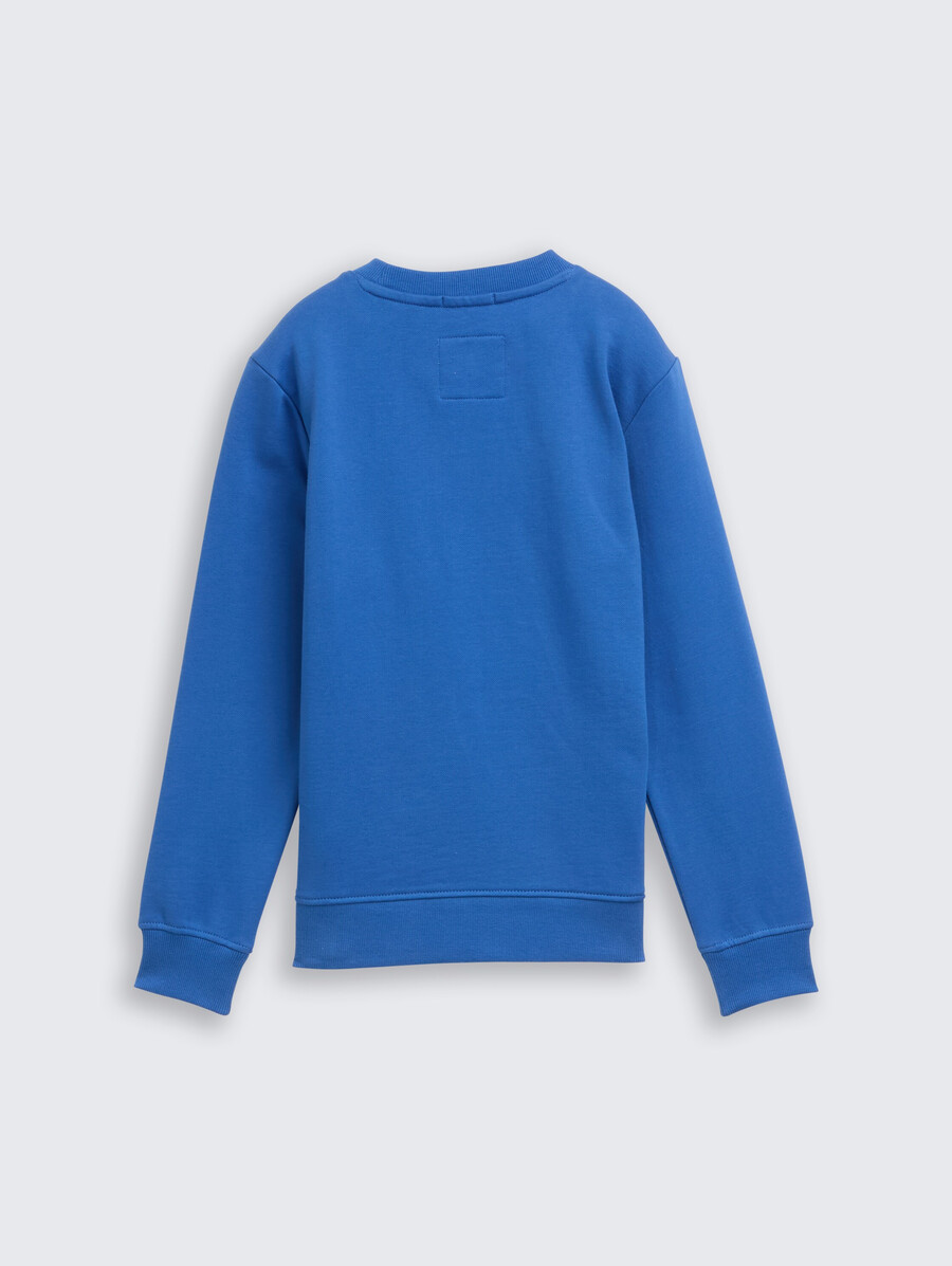 sweat-shirt à motif imprimé