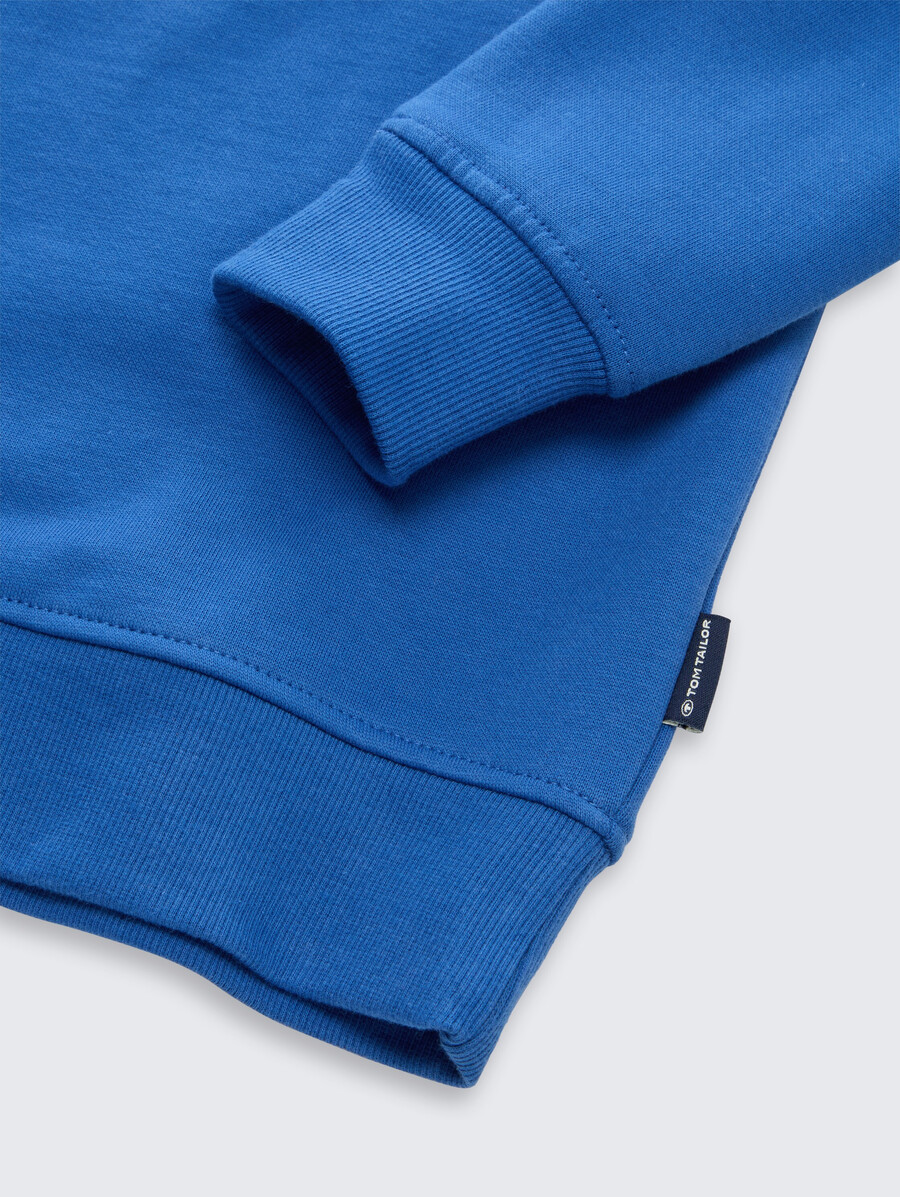 sweat-shirt à motif imprimé