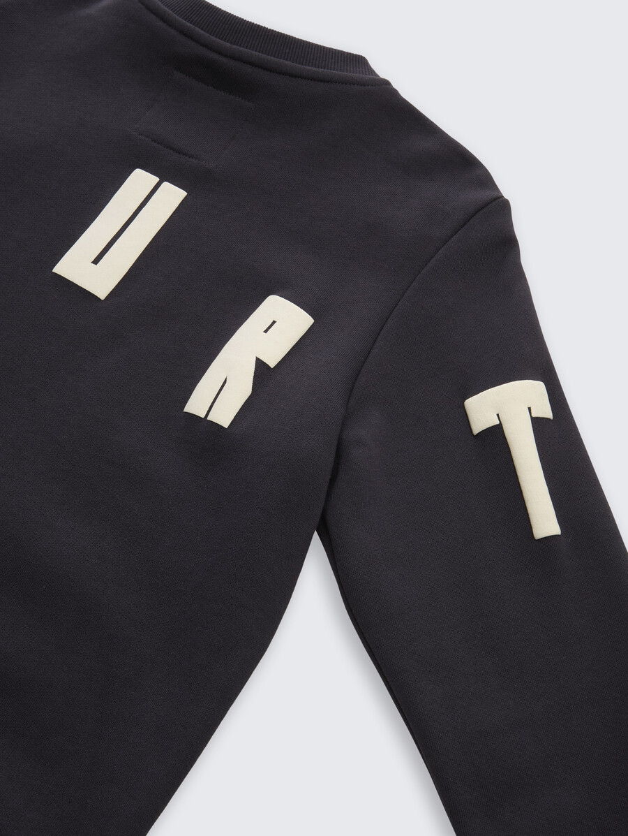sweat-shirt à motif imprimé
