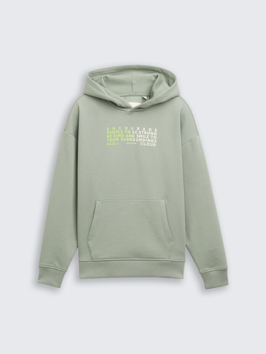 sweat à capuche oversize