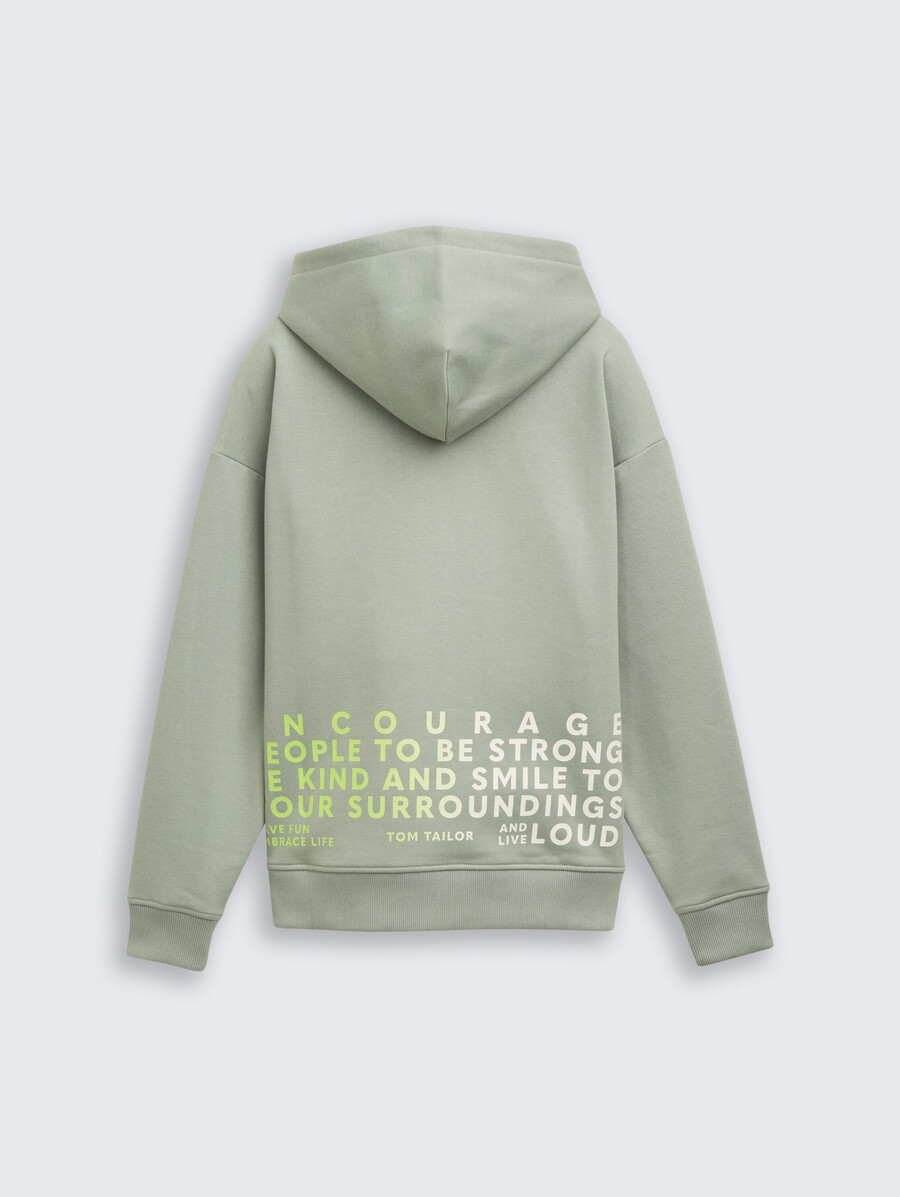 sweat à capuche oversize